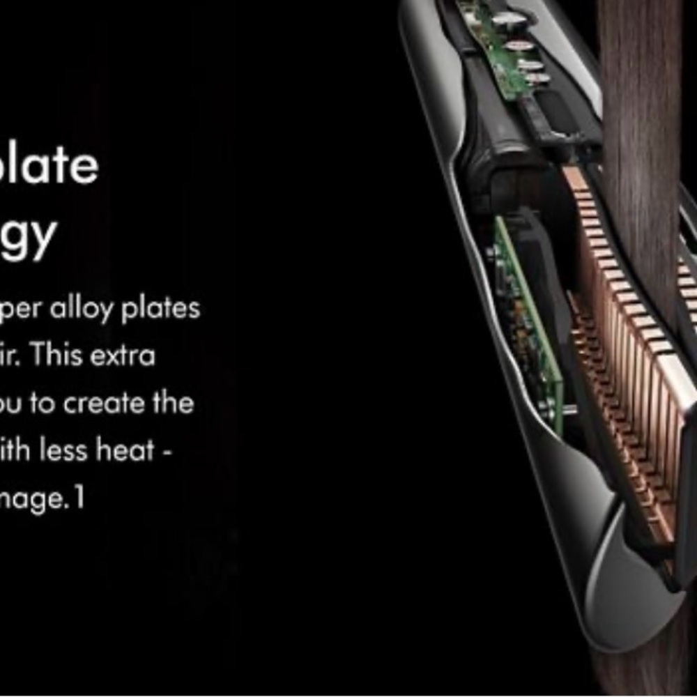 New Dyson Corrale™ straightener (Copper/Nickel) full size cordless flatiron. - Picture 7 of 9